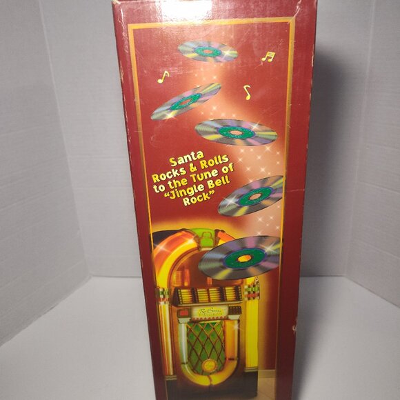 NEW Rock Santa Collectibles Jingle Bell Rock Animated Santa Claus 1998 Edition 1 - Picture 3 of 6